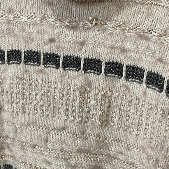 Collection Woman Beaded Wool Alpaca Blend Turtleneck - Picture 4 of 6